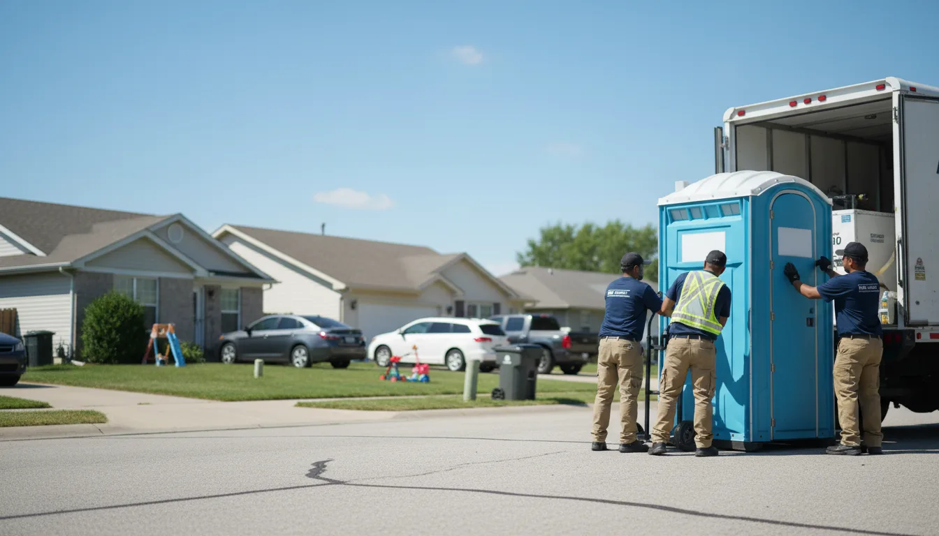 Standard Porta Potty Rentals in Olive Branch, IL near me